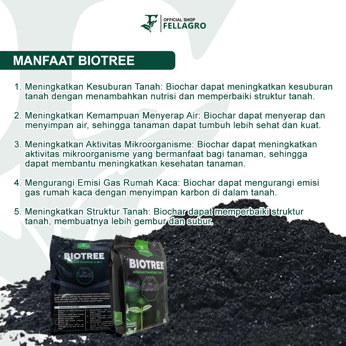 biotree biochar 1kg f