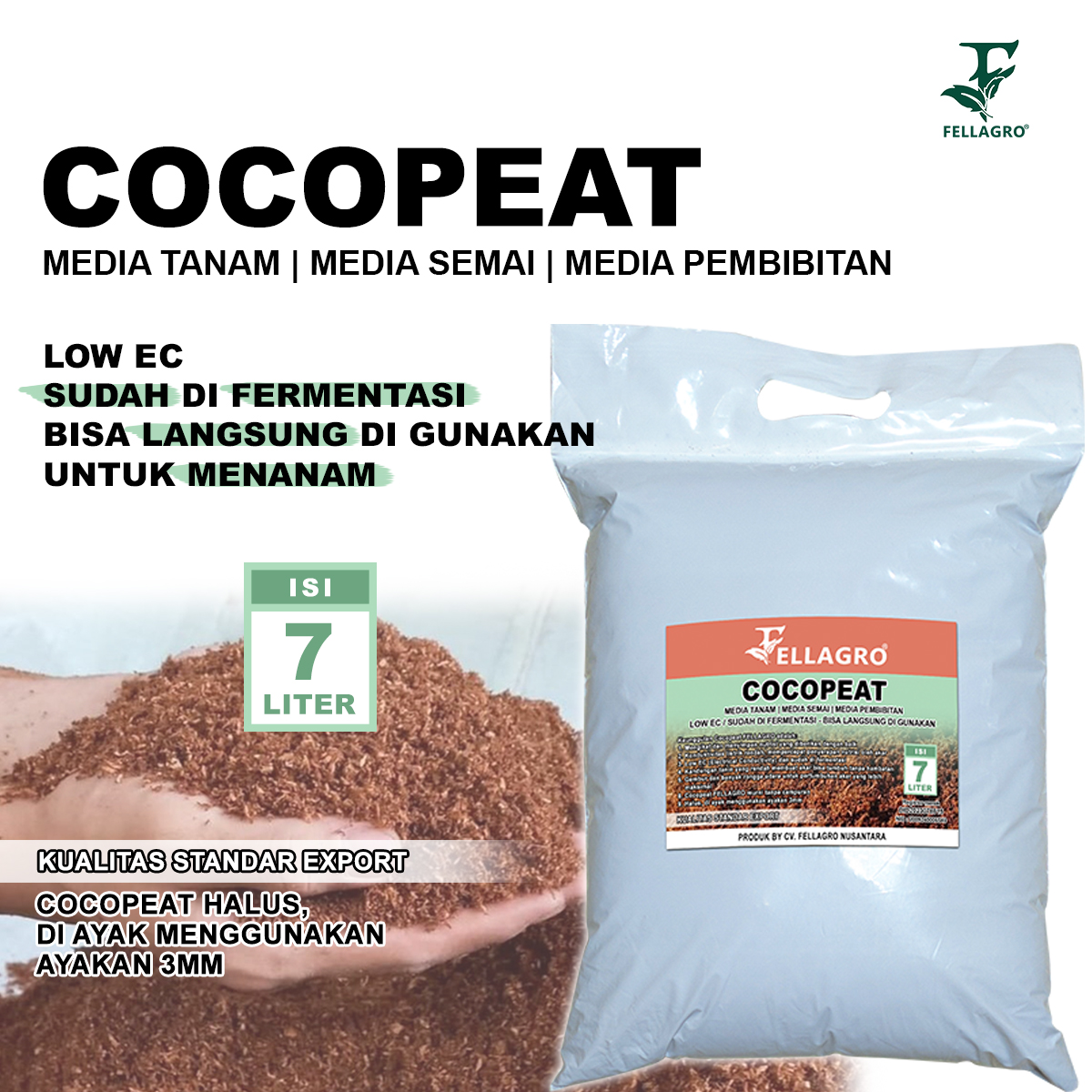 HOME cocopeat 7 liter 1